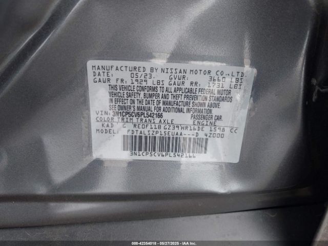 2023 NISSAN KICKS 3N1CP5CV6PL542166 Photo 8