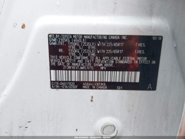 2018 TOYOTA RAV4 2T3BFREV7JW851015 Photo 8
