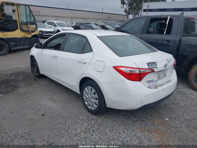 2T1BURHE0GC715376 Toyota COROLLA LE