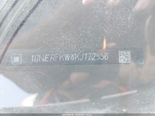 1GNERFKW4KJ172536 Chevrolet lfy - spark ignited direct injection, atss, gen 1