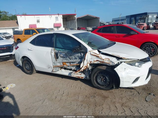 5YFBURHE4GP370501 Toyota COROLLA LE