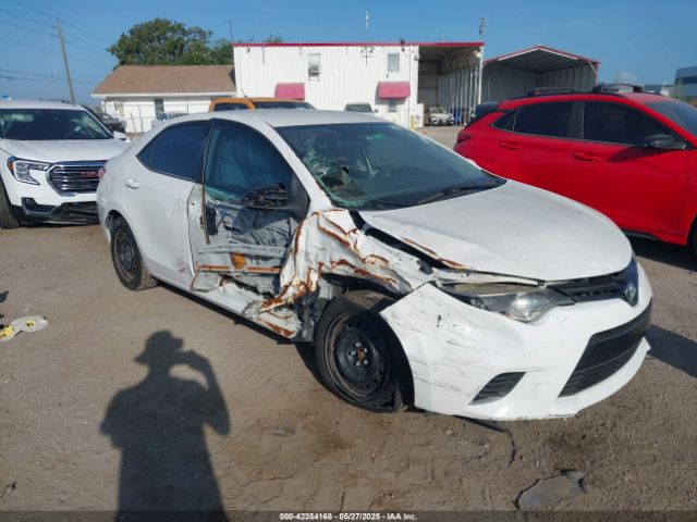 5YFBURHE4GP370501 Toyota COROLLA LE