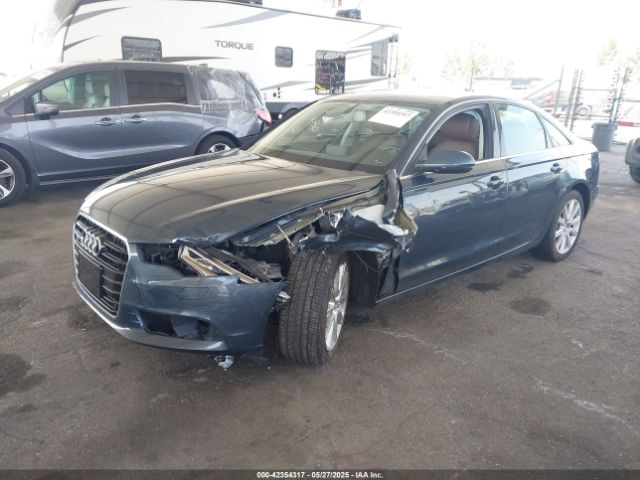 2013 AUDI A6 WAUGFAFC4DN125819 Photo 1
