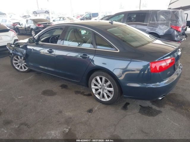 2013 AUDI A6 WAUGFAFC4DN125819 Photo 2