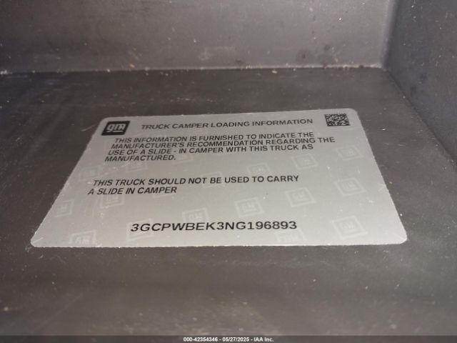 2022 CHEVROLET SILVERADO 1500 LTD 3GCPWBEK3NG196893 Photo 8
