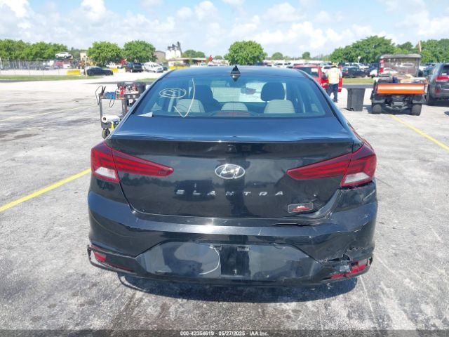 5NPD84LF6KH495005 Hyundai ELANTRA SEL
