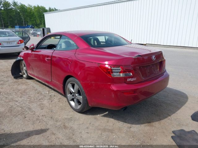 2011 LEXUS IS 250C JTHFF2C26B2516029 Photo 2