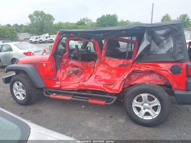 1C4BJWDG3JL809217 Jeep Wrangler Jk Unlimited Sport 4x4