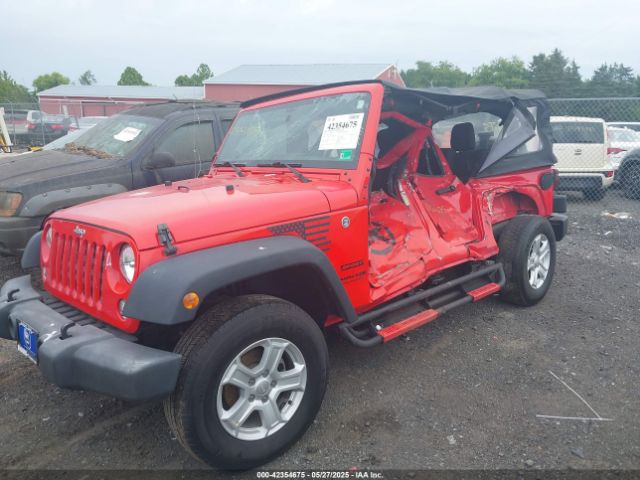 1C4BJWDG3JL809217 Jeep Wrangler Jk Unlimited Sport 4x4