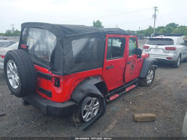 1C4BJWDG3JL809217 Jeep Wrangler Jk Unlimited Sport 4x4