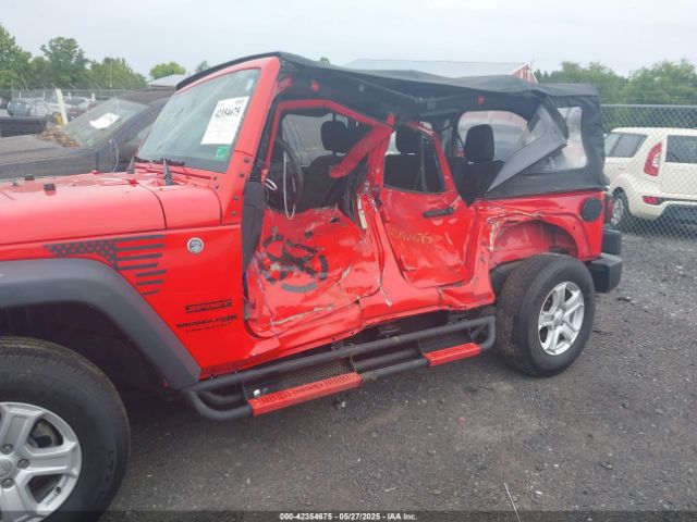 1C4BJWDG3JL809217 Jeep Wrangler Jk Unlimited Sport 4x4