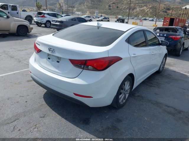 5NPDH4AE9FH584650 Hyundai ELANTRA SE