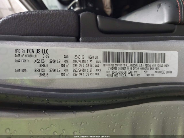 1C4RJFLG2HC612646 Jeep Grand Cherokee