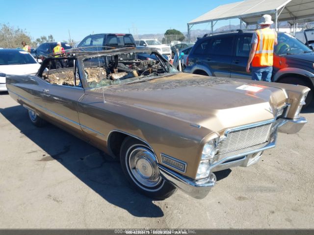 Auction sale of the 1968 Cadillac Deville, vin: F8232777, lot number: 42355179