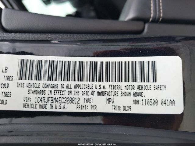 1C4RJFBM4EC328812 Jeep Grand Cherokee