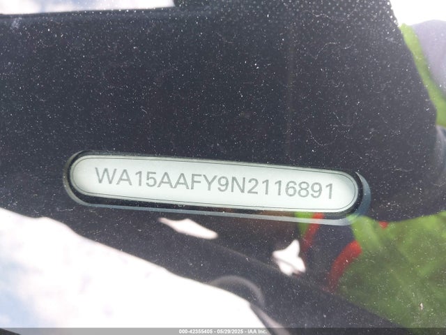 WA15AAFY9N2116891 Audi 45 tfsi