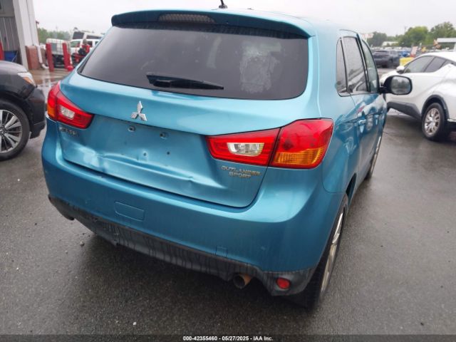 4A4AP3AU3EE010575 Mitsubishi Outlander Sport Es