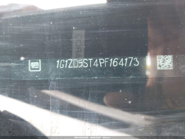 1G1ZD5ST4PF164173 Chevrolet Malibu Fwd 1lt