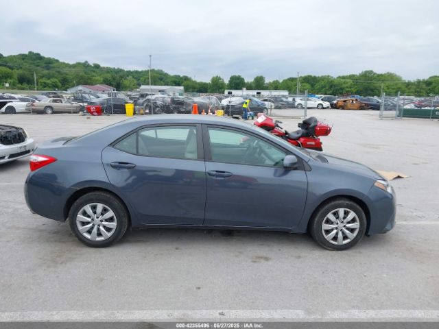 5YFBURHE0GP437823 Toyota COROLLA LE