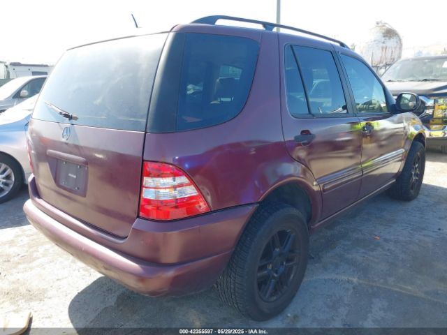 2001 MERCEDES-BENZ ML 320 4JGAB54E01A264327 Photo 3
