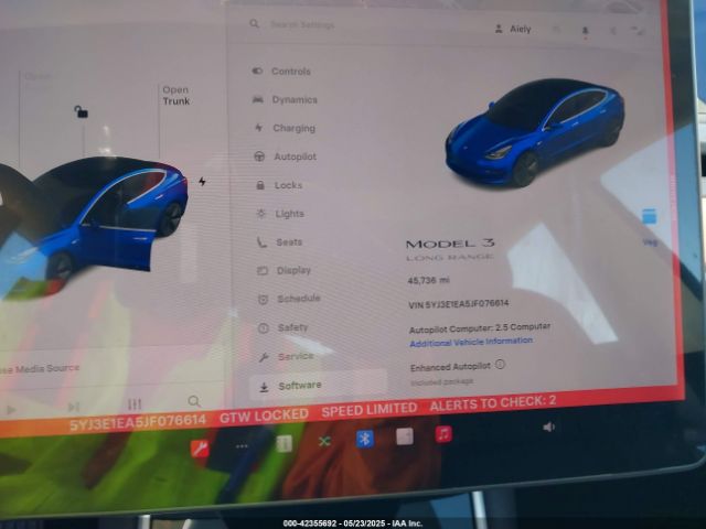 2018 TESLA MODEL 3 5YJ3E1EA5JF076614 Photo 6