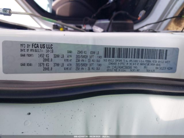 1C4RJFAG4KC566506 Jeep Grand Cherokee Altitude 4x4