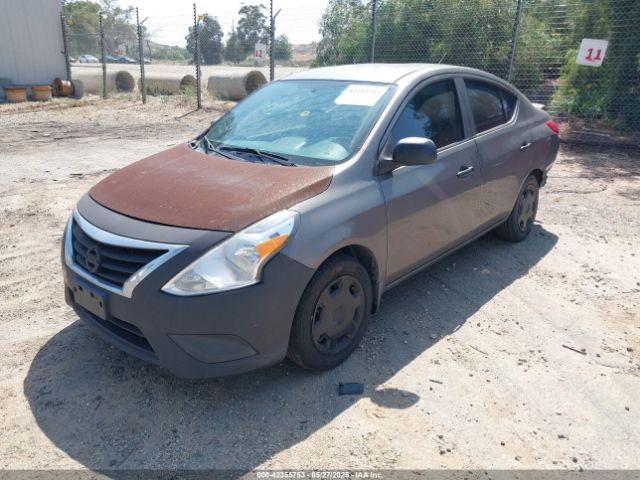 3N1CN7AP9FL831448 Nissan Versa 1.6 S+