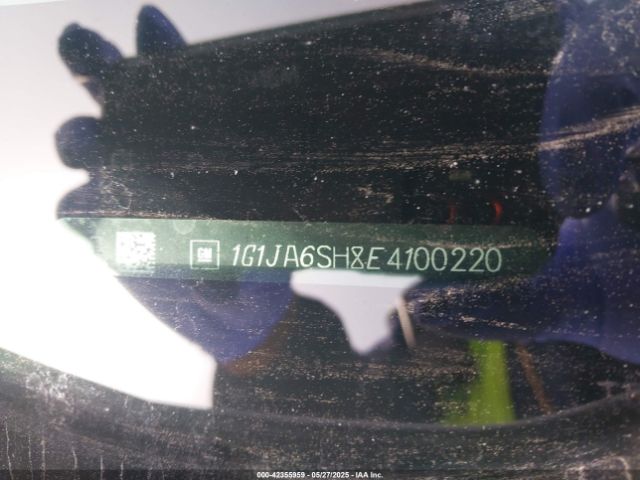 1G1JA6SH8E4100220 Chevrolet Sonic Ls Auto