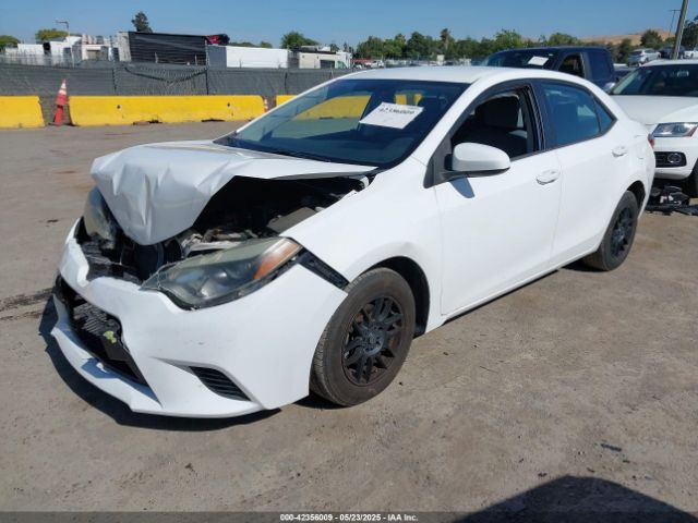 5YFBURHE3EP078447 Toyota COROLLA L
