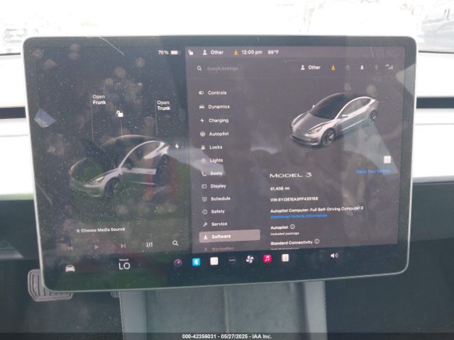 5YJ3E1EA3PF435158 Tesla Model 3 Rear-wheel Drive