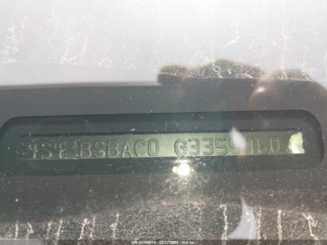4S4BSBAC0G3354760 Subaru 2.5l u6