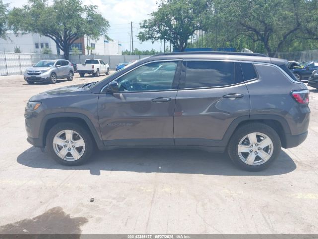 3C4NJCBB4NT137245 Jeep Compass Latitude Fwd