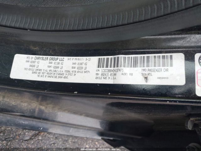 2014 CHRYSLER 200 1C3CCBBBXEN137475 Photo 8