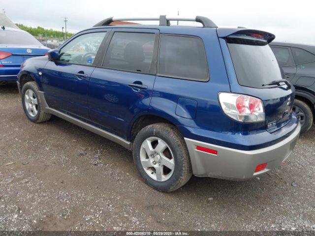 2003 MITSUBISHI OUTLANDER JA4LZ41G83U029145 Photo 2