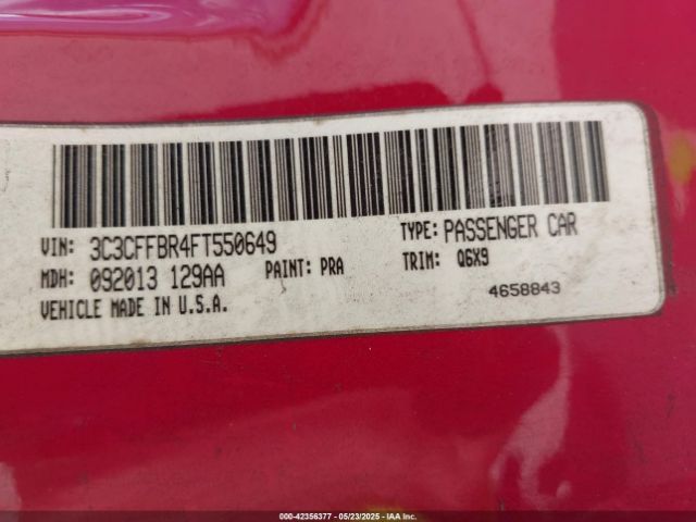 3C3CFFBR4FT550649 Fiat 500 SPORT