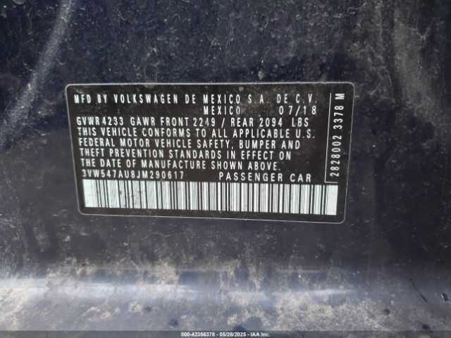 3VW547AU8JM290617 Volkswagen Golf GTI
