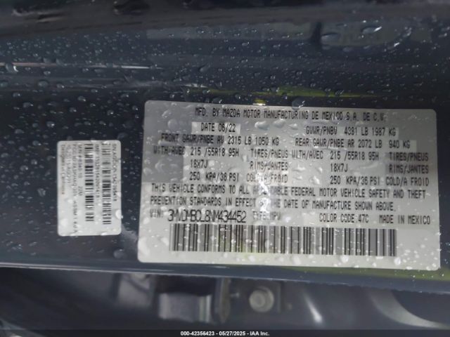 2022 MAZDA CX-30 3MVDMBCL8NM434452 Photo 8