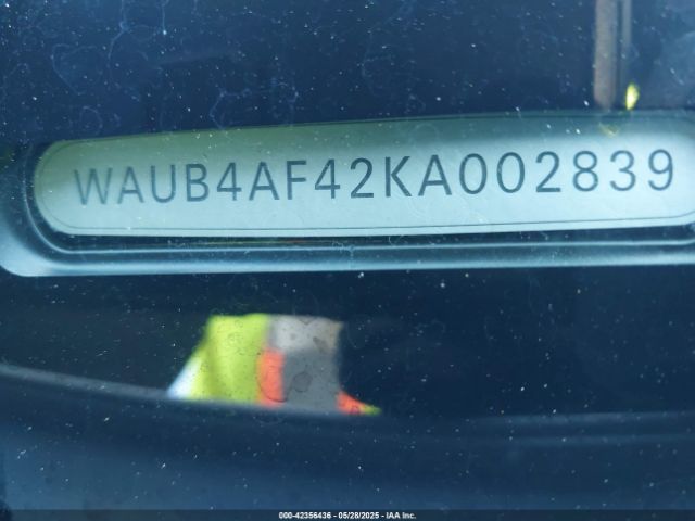 2019 AUDI S4 WAUB4AF42KA002839 Photo 8