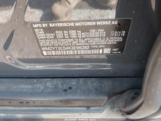 2019 MINI COUNTRYMAN WMZYT3C54K3E96282 Photo 8