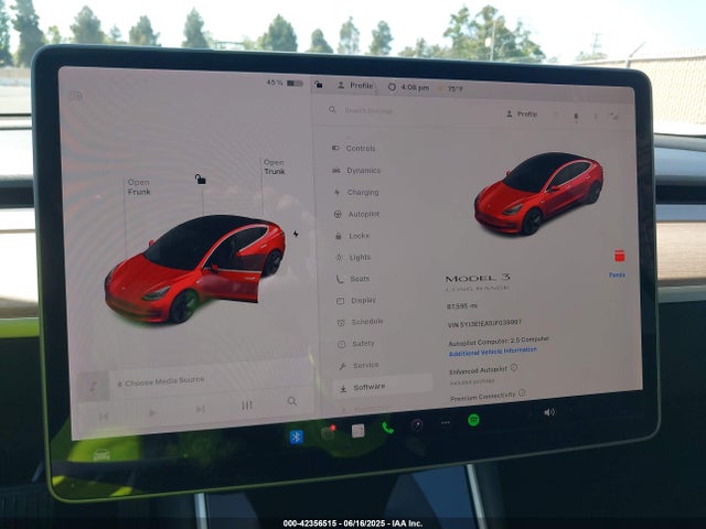 5YJ3E1EA5JF039997 Tesla MODEL 3