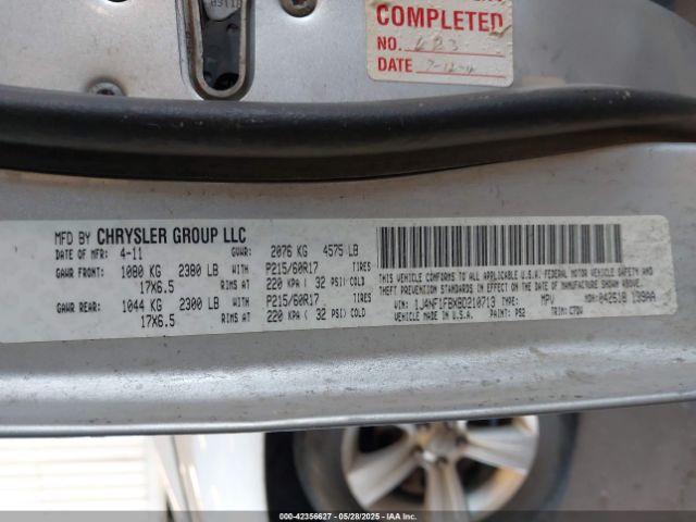 2011 JEEP COMPASS 1J4NF1FBXBD210713 Photo 8