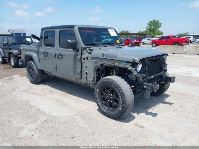 2022 JEEP GLADIATOR 1C6HJTAG2NL120294