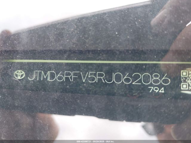 JTMD6RFV5RJ062086 Toyota a25a-fxs