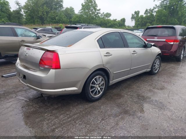 2004 MITSUBISHI GALANT 4A3AB46F54E089653 Photo 3