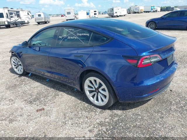 2022 TESLA MODEL 3 5YJ3E1EB1NF251505 Photo 2
