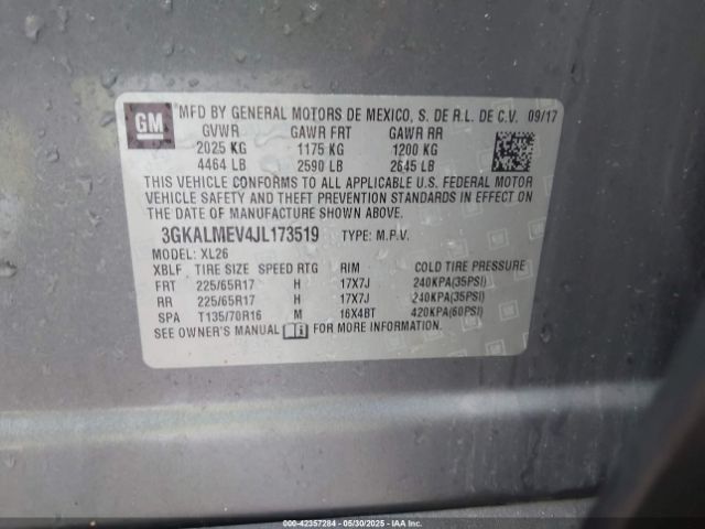 2018 GMC TERRAIN 3GKALMEV4JL173519 Photo 8