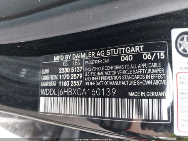 2016 MERCEDES-BENZ CLS 400 WDDLJ6HBXGA160139 Photo 8