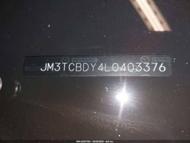 JM3TCBDY4L0403376 Mazda Cx-9 Grand Touring