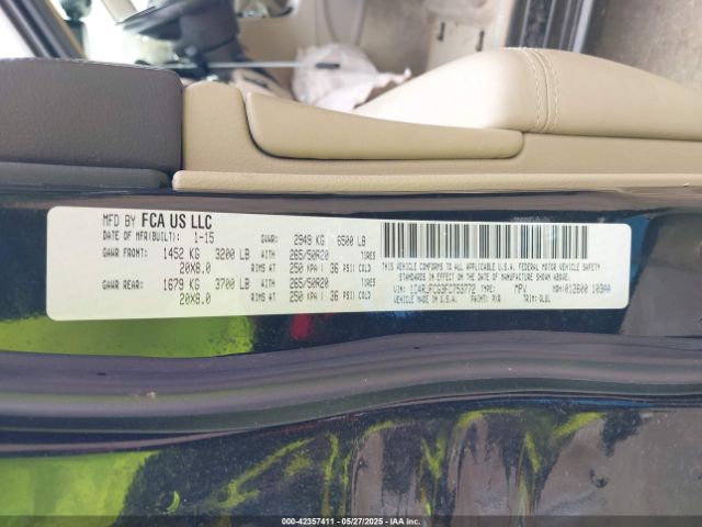 2015 JEEP GRAND CHEROKEE 1C4RJFCG3FC753772 Photo 8