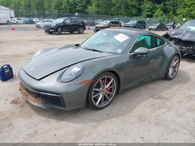2021 PORSCHE 911 WP0AB2A97MS221855 Photo 1